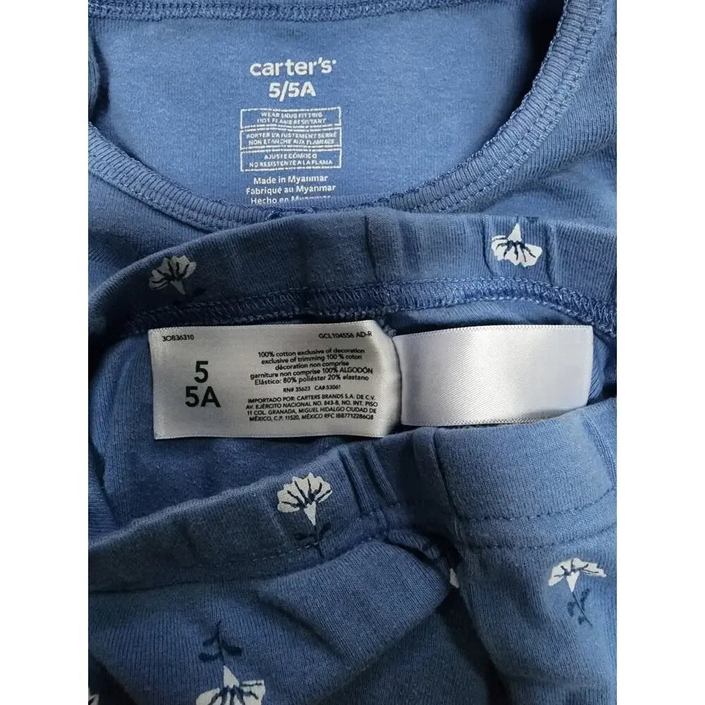 Carter's Girl 2pc Short Pajama Set 5